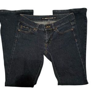DKNY y2k vintage low rise flared jeans